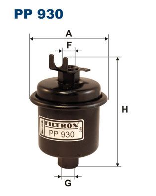 FILTRON Топливный фильтр PP 930