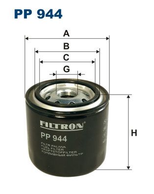 FILTRON Топливный фильтр PP 944