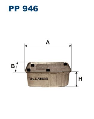 FILTRON Degvielas filtrs PP 946