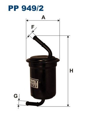 FILTRON Топливный фильтр PP 949/2