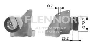 FLENNOR Натяжной ролик, поликлиновой ремень FA99310