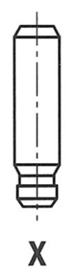 FRECCIA Направляющая втулка клапана G11508