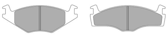 FREMAX Комплект тормозных колодок, дисковый тормоз FBP-0461