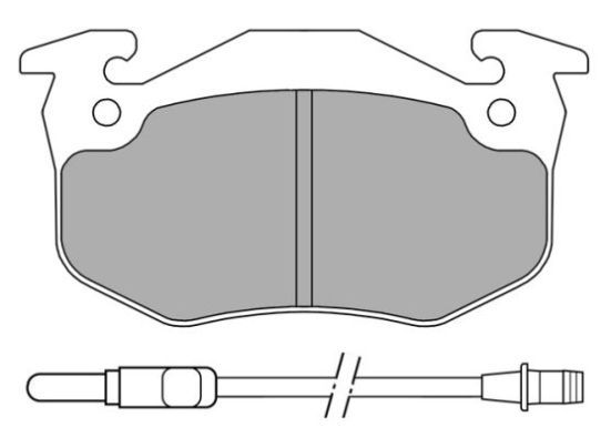 FREMAX Комплект тормозных колодок, дисковый тормоз FBP-0477