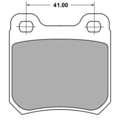 FREMAX Комплект тормозных колодок, дисковый тормоз FBP-0717