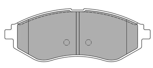 FREMAX Комплект тормозных колодок, дисковый тормоз FBP-1413