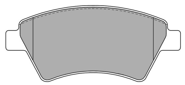 FREMAX Комплект тормозных колодок, дисковый тормоз FBP-1519