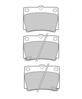 FREMAX Комплект тормозных колодок, дисковый тормоз FBP-1559
