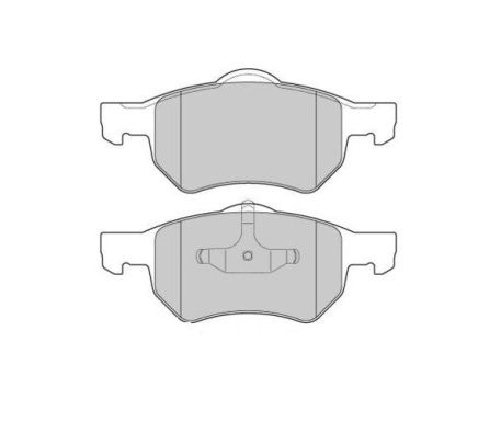 FREMAX Комплект тормозных колодок, дисковый тормоз FBP-1561