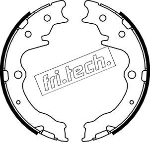 FRI.TECH. Комплект тормозных колодок, стояночная тормозная с 1049.163