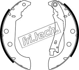 FRI.TECH. Bremžu loku komplekts 1079.190