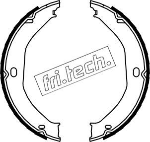 FRI.TECH. Bremžu loku kompl., Stāvbremze 1088.235