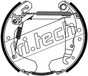 FRI.TECH. Bremžu loku komplekts 16116