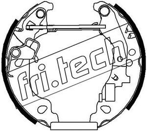 FRI.TECH. Комплект тормозных колодок 16167