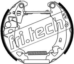 FRI.TECH. Комплект тормозных колодок 16192