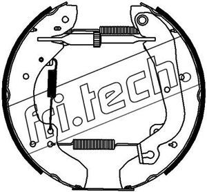 FRI.TECH. Bremžu loku komplekts 16199