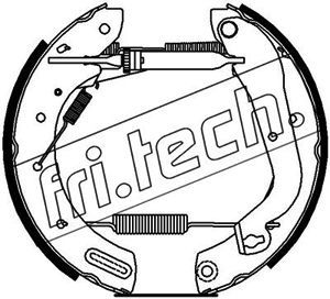 FRI.TECH. Комплект тормозных колодок 16222