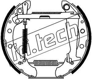 FRI.TECH. Bremžu loku komplekts 16228