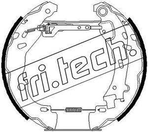 FRI.TECH. Комплект тормозных колодок 16258