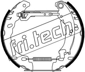 FRI.TECH. Bremžu loku komplekts 16278