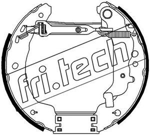 FRI.TECH. Bremžu loku komplekts 16284