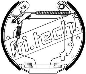 FRI.TECH. Bremžu loku komplekts 16293