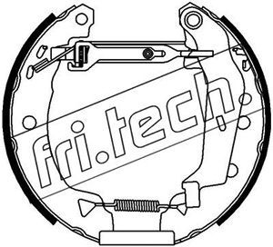 FRI.TECH. Bremžu loku komplekts 16400