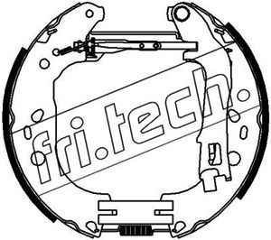 FRI.TECH. Комплект тормозных колодок 16447