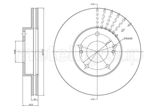 FRI.TECH. Тормозной диск BD0331