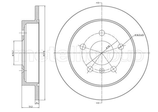 FRI.TECH. Тормозной диск BD0692