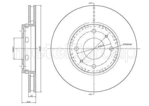 FRI.TECH. Тормозной диск BD0902