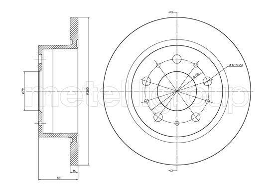 FRI.TECH. Тормозной диск BD1165