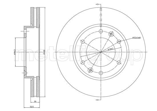 FRI.TECH. Тормозной диск BD1352