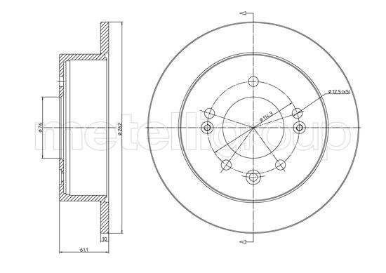 FRI.TECH. Тормозной диск BD1410