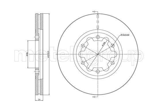 FRI.TECH. Тормозной диск BD1512