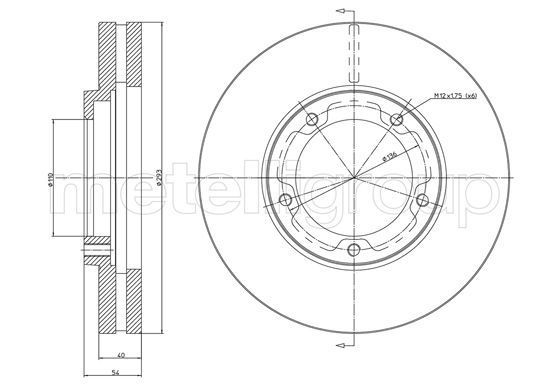 FRI.TECH. Тормозной диск BD1515