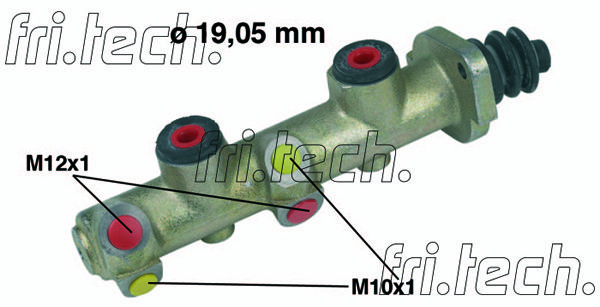 FRI.TECH. Galvenais bremžu cilindrs PF143