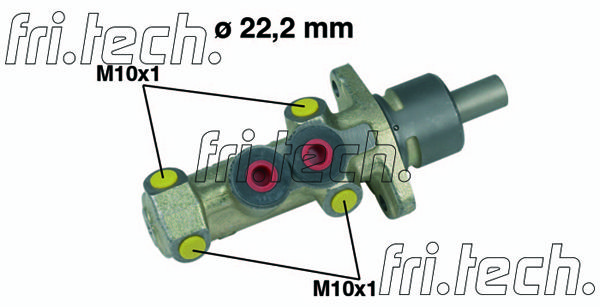 FRI.TECH. Galvenais bremžu cilindrs PF180