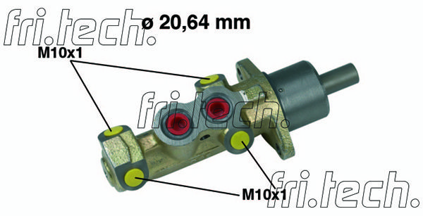 FRI.TECH. Главный тормозной цилиндр PF201