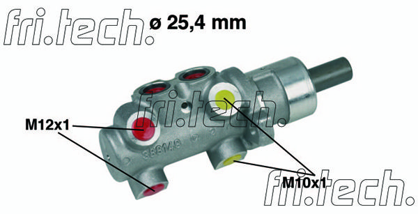 FRI.TECH. Главный тормозной цилиндр PF228