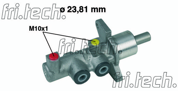 FRI.TECH. Galvenais bremžu cilindrs PF280