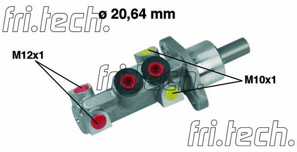 FRI.TECH. Galvenais bremžu cilindrs PF288