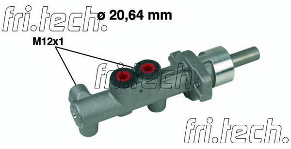 FRI.TECH. Galvenais bremžu cilindrs PF330