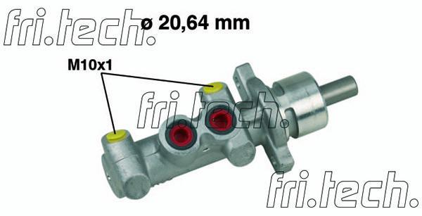 FRI.TECH. Galvenais bremžu cilindrs PF381