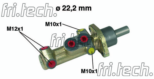 FRI.TECH. Galvenais bremžu cilindrs PF401