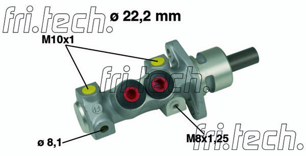 FRI.TECH. Главный тормозной цилиндр PF434