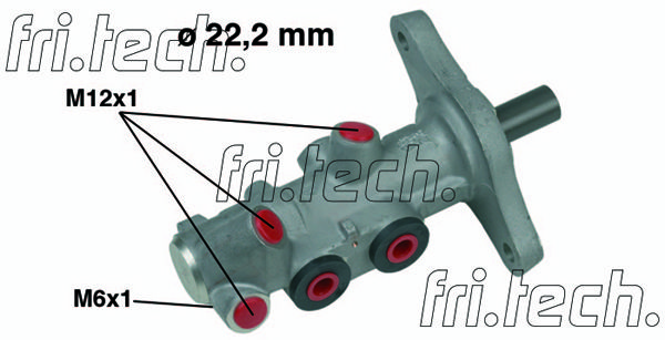 FRI.TECH. Главный тормозной цилиндр PF533