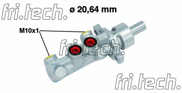 FRI.TECH. Galvenais bremžu cilindrs PF553