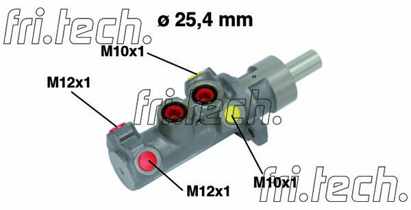 FRI.TECH. Galvenais bremžu cilindrs PF558