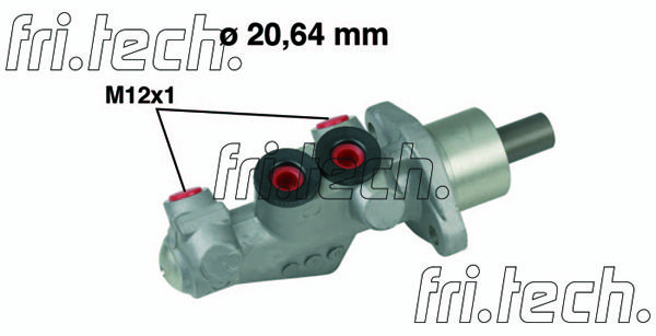 FRI.TECH. Galvenais bremžu cilindrs PF598